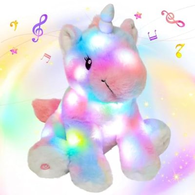 Hopearl Musical Unicorn Plush