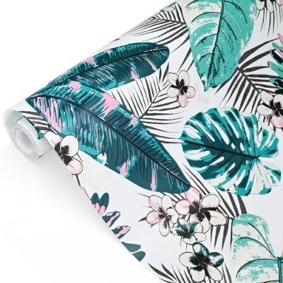 Topeedy Floral Wrapping Paper