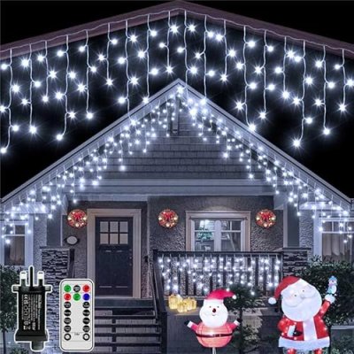 Hopexy Christmas Icicle Lights