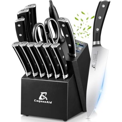 CoquusAid 15-Piece Knife Set