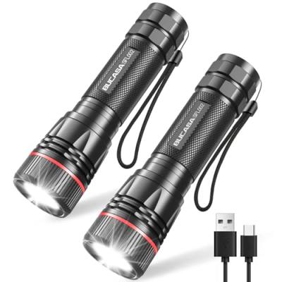 BUCASA LED Torch 2000 Lumens