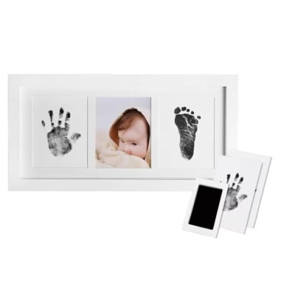 Norjews Baby Handprint Kit with Photo Frame