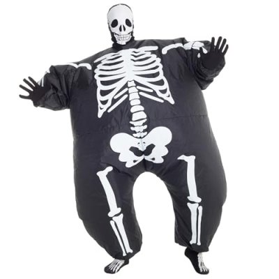 Morph Inflatable Skeleton Costume