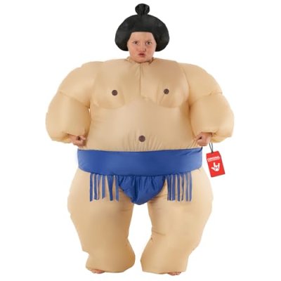 Morph Sumo Wrestler Costume Kids Inflatable Suit…
