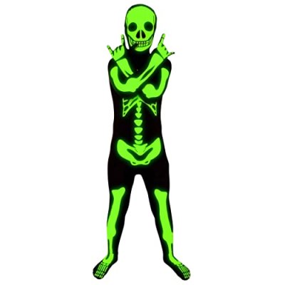 Morphsuits Skeleton Costume Kids Halloween Glow…