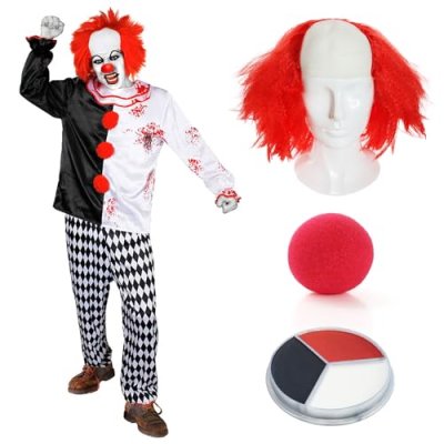 Horror Clown Costume