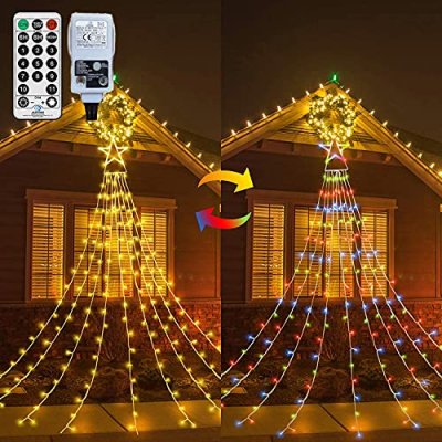 Corst Christmas Curtain Lights