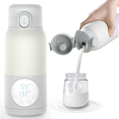 Portable Bottle Warmer Baby for Travel - 380ml…