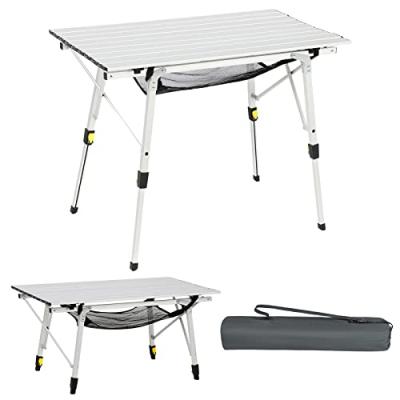 Portal Camping Table, Adjustable Height Legs