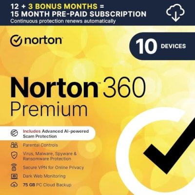 Norton 360 Premium 2025 Antivirus