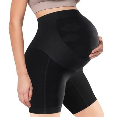Bosaen Maternity Shapewear, Non-Rolling Soft…