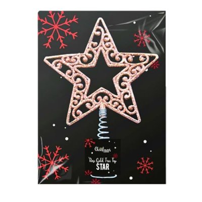 Rose Gold Tree Topper
