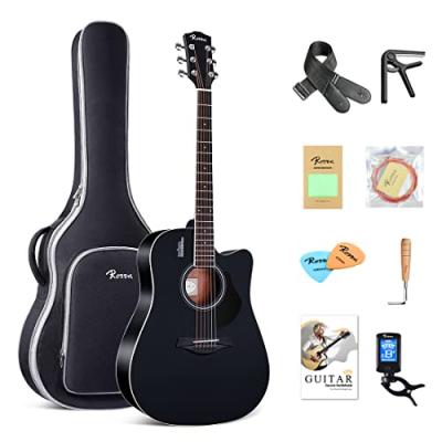 Rosen Acoustic Guitar Beginner Bundle