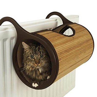 Rosewood Bamboo Cat Radiator Bed, Premium 27cm…