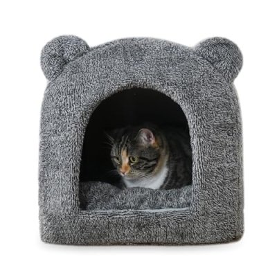 Rosewood Teddy Bear Cat Bed
