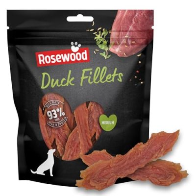 Rosewood Duck Fillets for Dogs - Made with Real…