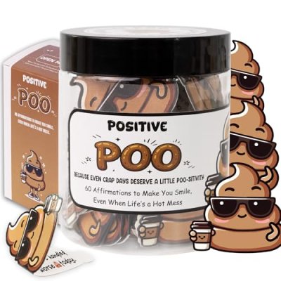 Positive Poo Affirmation Jar