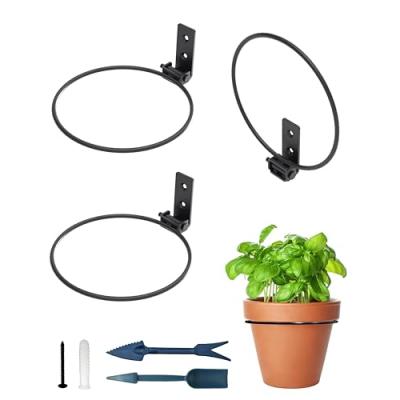 NACETURE Pot Holder Ring for Wall Mount