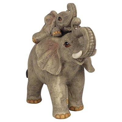 Mother & Baby Elephant Ornament