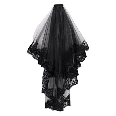 Gothic Bridal Veil