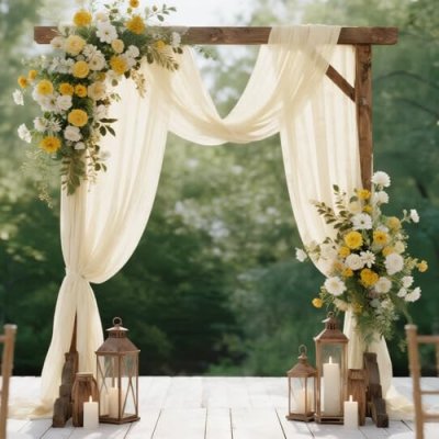 Hotut Wedding Draping Fabric