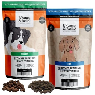 Bounce and Bella Dog Treats