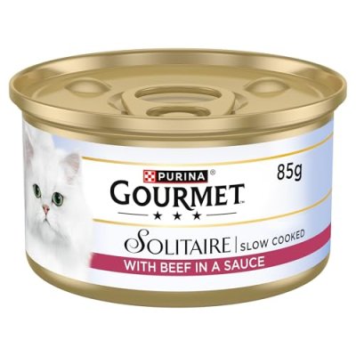 Gourmet Solitaire Cat Food