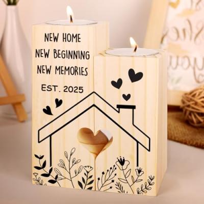 Housewarming Candlestick Gift for New Home