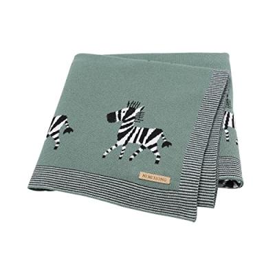 DovFanny Baby Blanket with Zebra Design