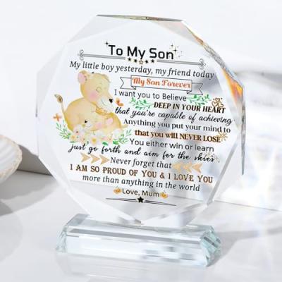 Movdyka 5.3 Crystal Son Gifts Plaque