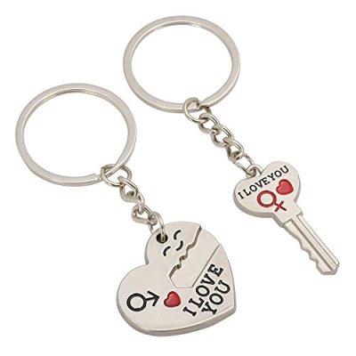 TRIXES 'I Love You' Couples Keyrings