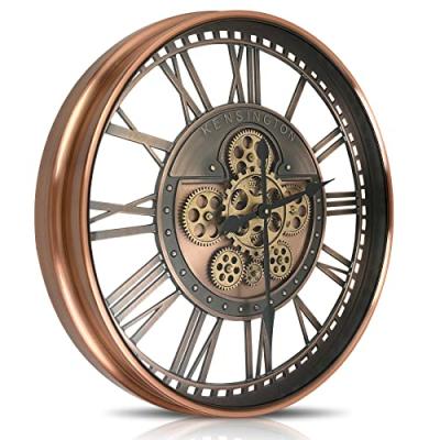 DORBOKER Moving Gears Wall Clock