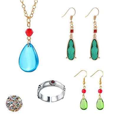 HJYZY Howl's Moving Castle Jewellery Set