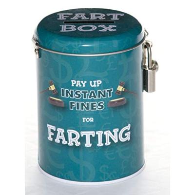 Boxer Gifts Farting Fines Tin