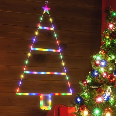 Moxled Christmas Ladder Lights
