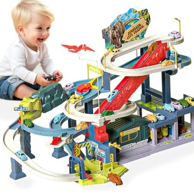 Joy Depot Dinosaur Race Set