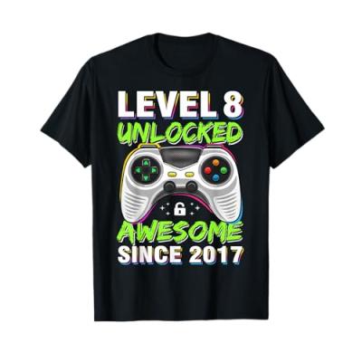 Boy's 8th Birthday T-Shirt