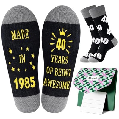 Moyel 40th Birthday Socks