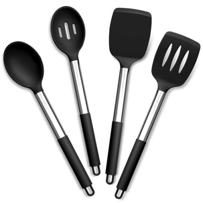 Joyfair Kitchen Utensils Set, 4 Pcs Silicone…