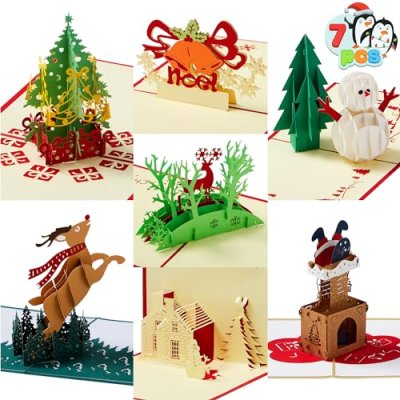 Joyin Christmas 3D Cards