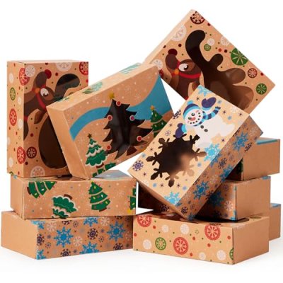 Joyin Christmas Cookie Boxes