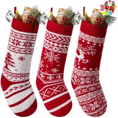 Joyin Knit Christmas Stockings