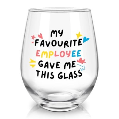 Joymaking Boss Gift Glass