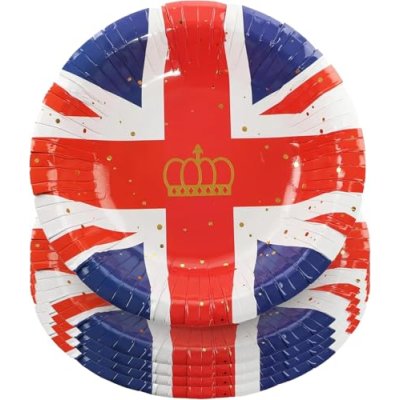 Sparkles Partyware Union Jack Bowl - Pack of 50…