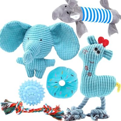 Speedy Panther 6Pcs Dog Toys for Small Dogs,…