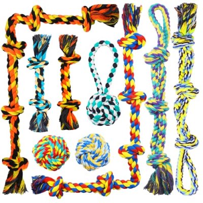 Speedy Panther Dog Rope Toy Set