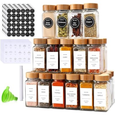 MEETOZ Spice Jar Set