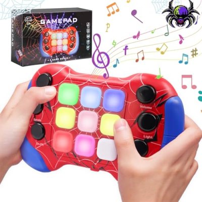 Spider Push Pop Fidget Toy
