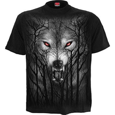 Spiral Forest Wolf Tee