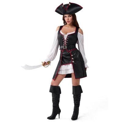 Spooktacular Creations Halloween Pirate Costume…